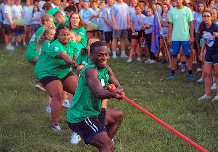 Pod Games during Orientation