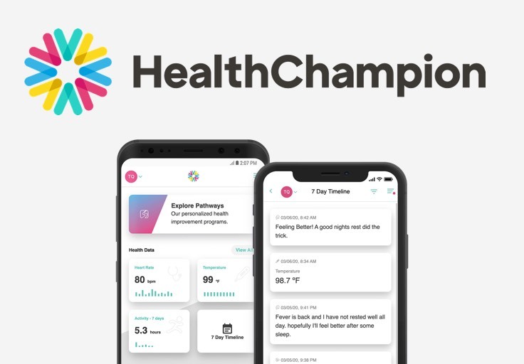 HealthChampion symptom screener