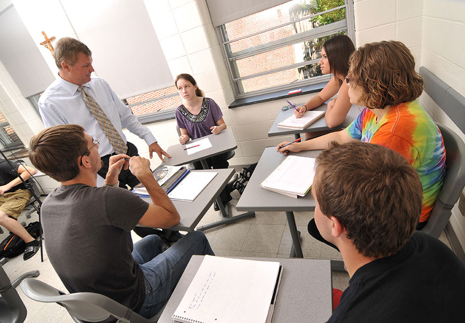 Our Mission studied in a classroom