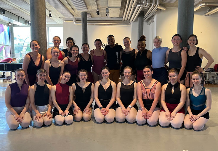 A DeSales University Dance Class in Switzerland