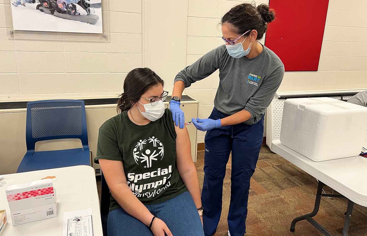 flu shots on campus