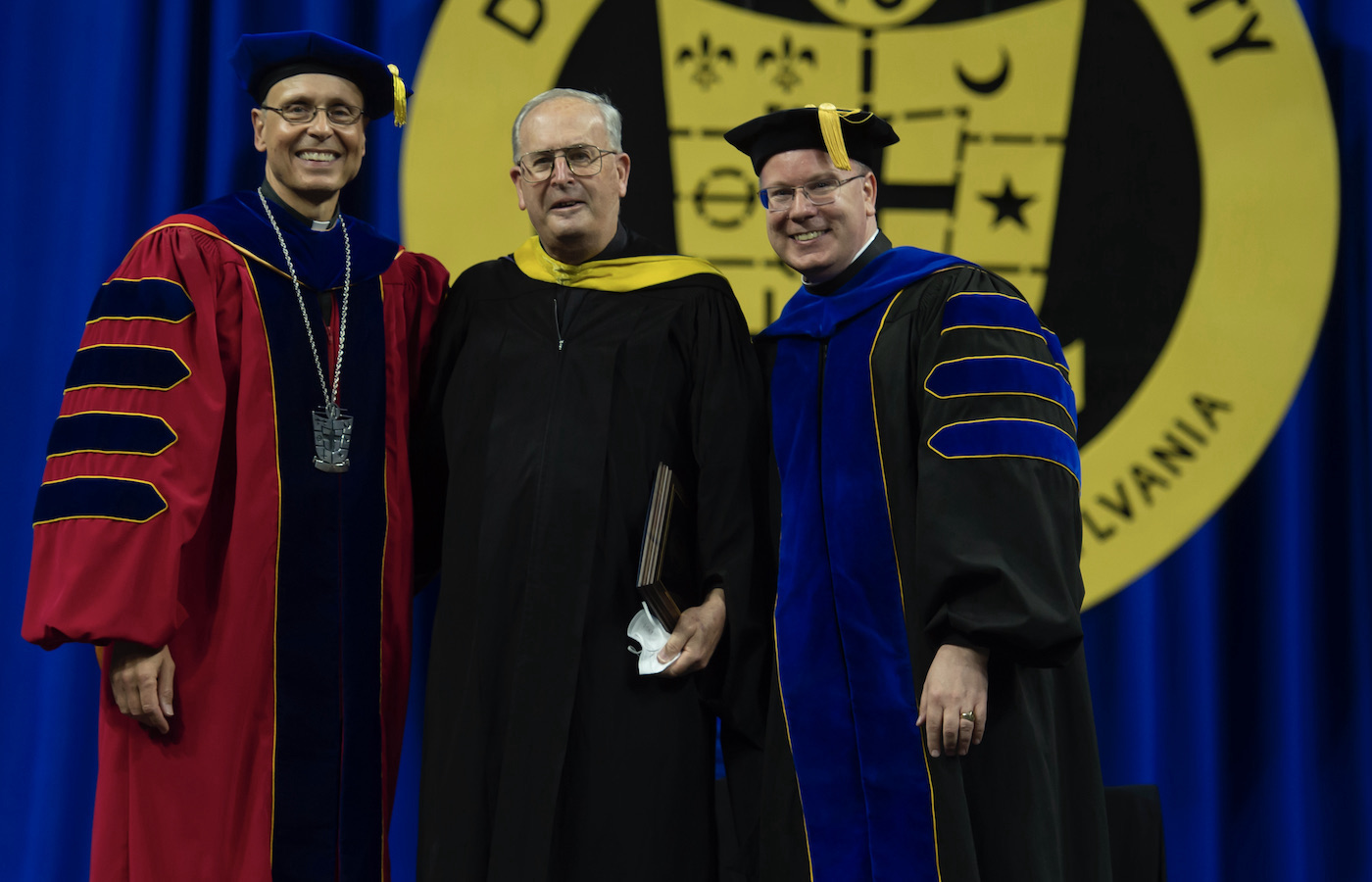 Father James Greenfield, Father Doug Burns, Brother Dan Wisniewski