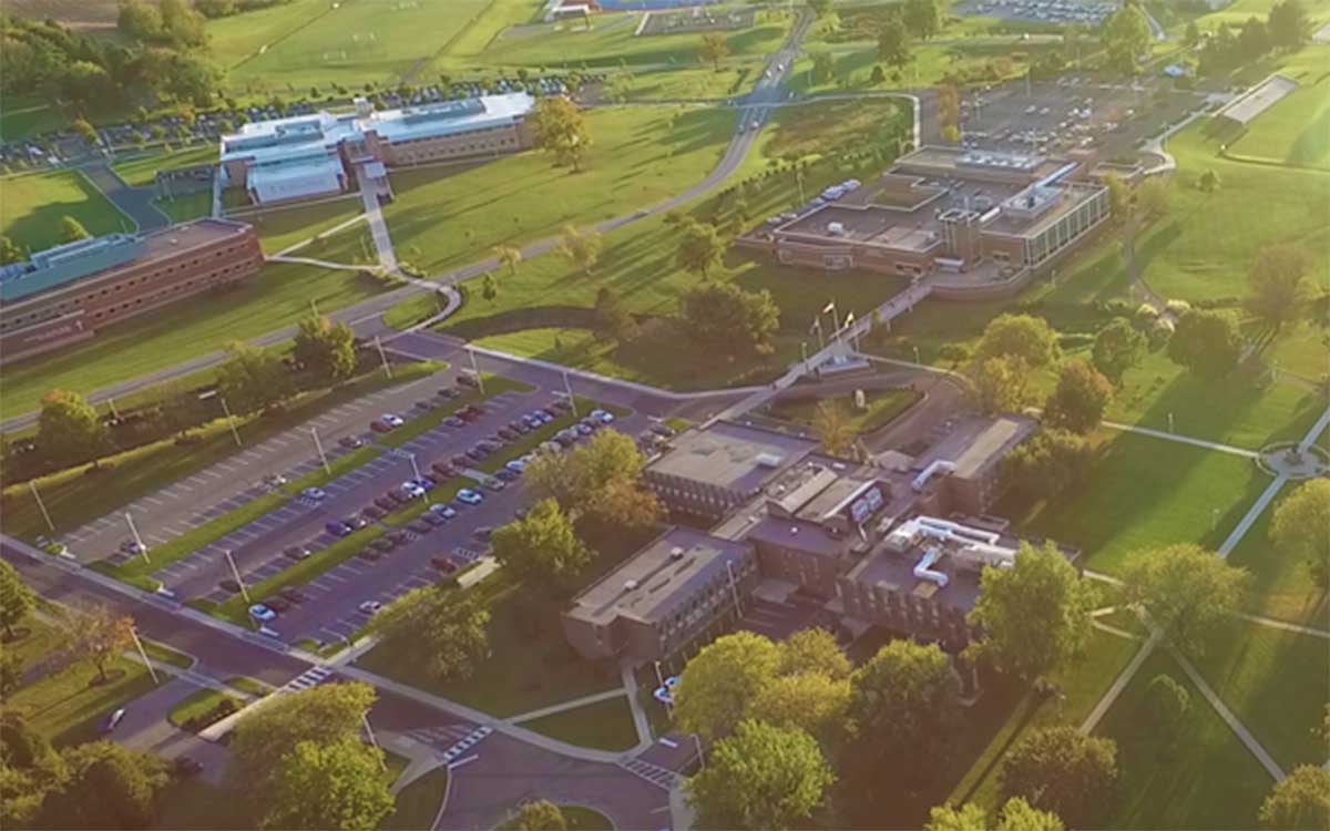 DeSales Campus Aerial View